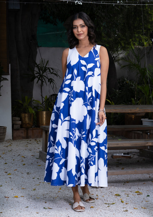 Summer Fling Dress- Blue