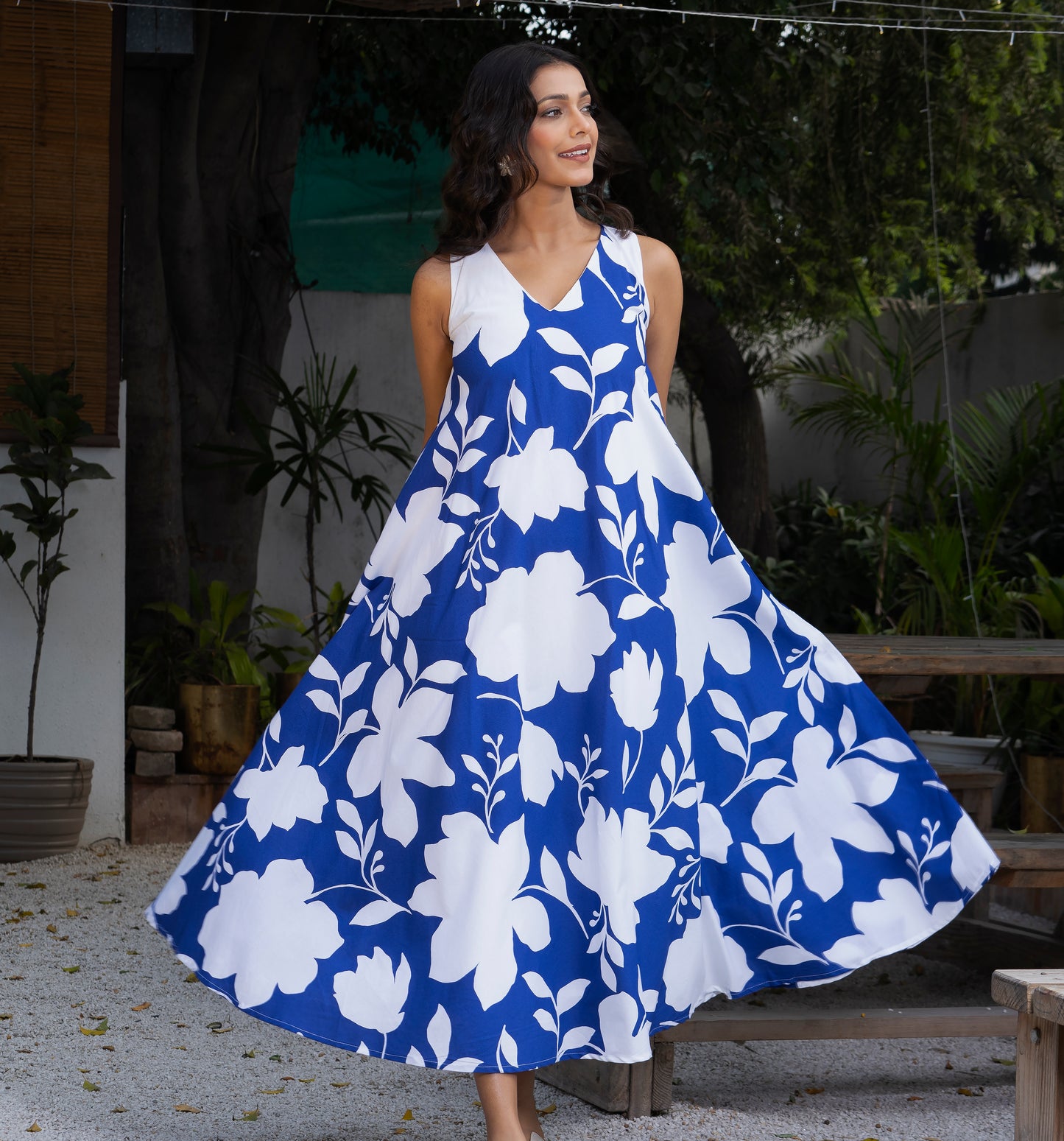 Summer Fling Dress- Blue
