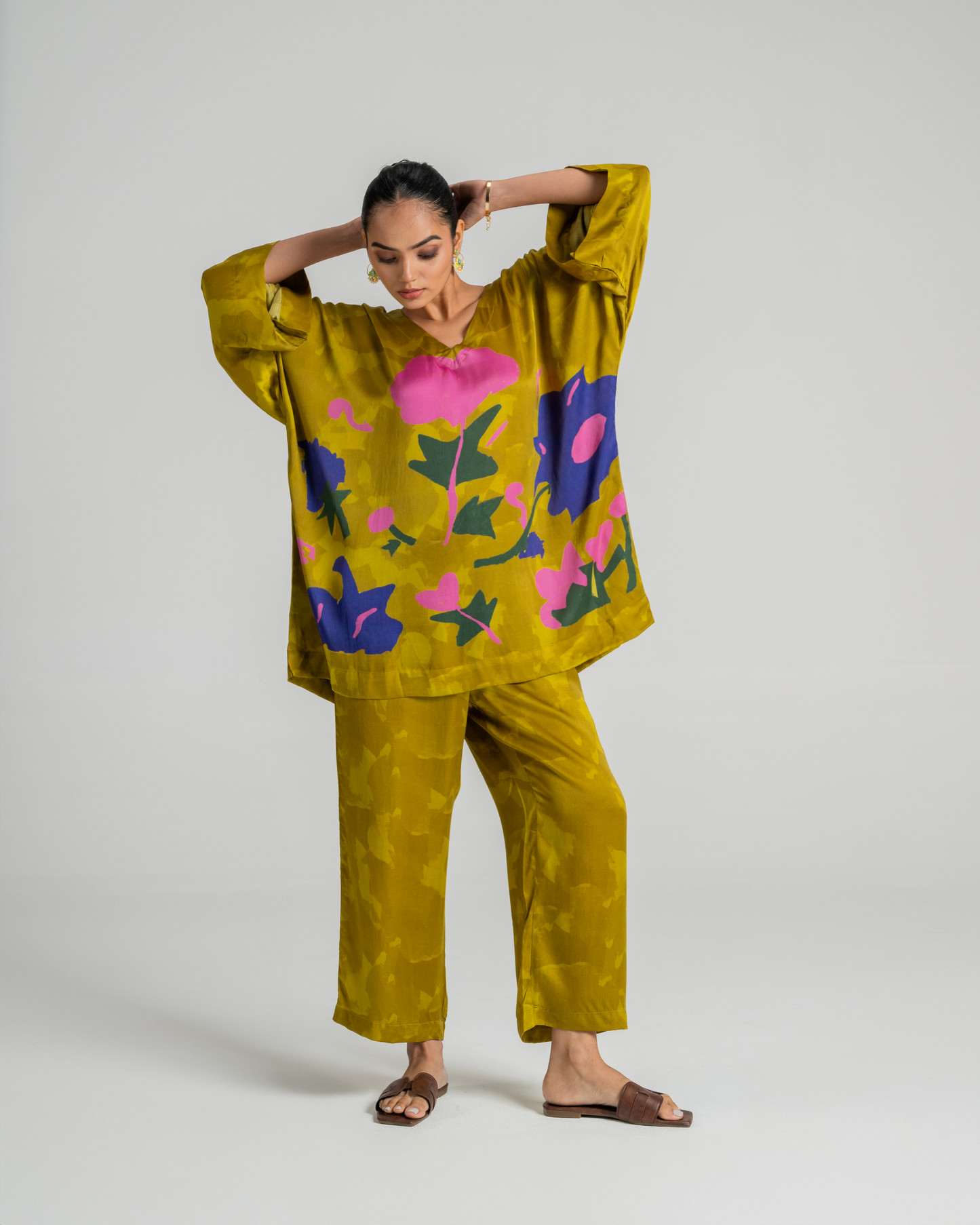 The Founders Art Kaftan Tunic Set