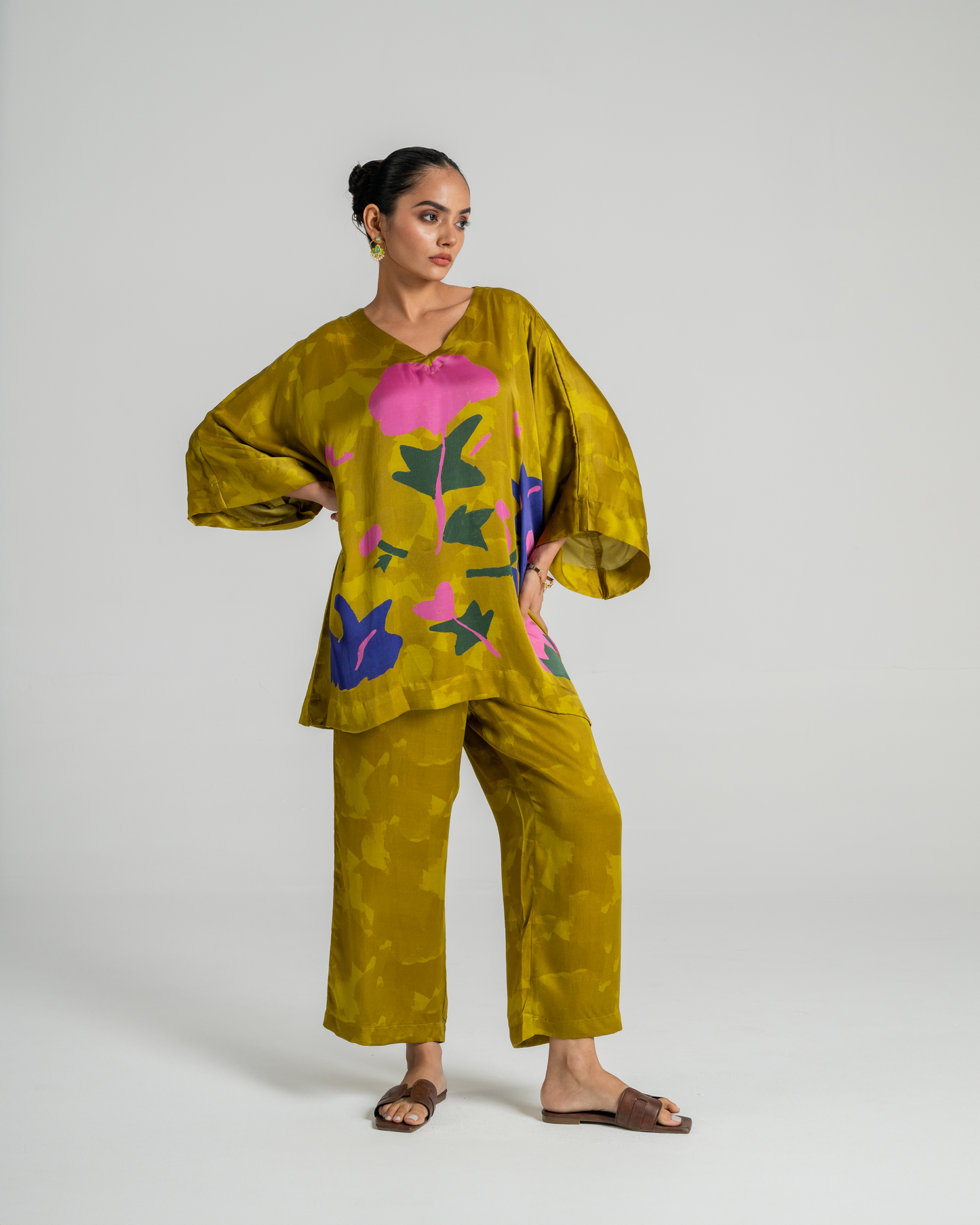 The Founders Art Kaftan Tunic Set