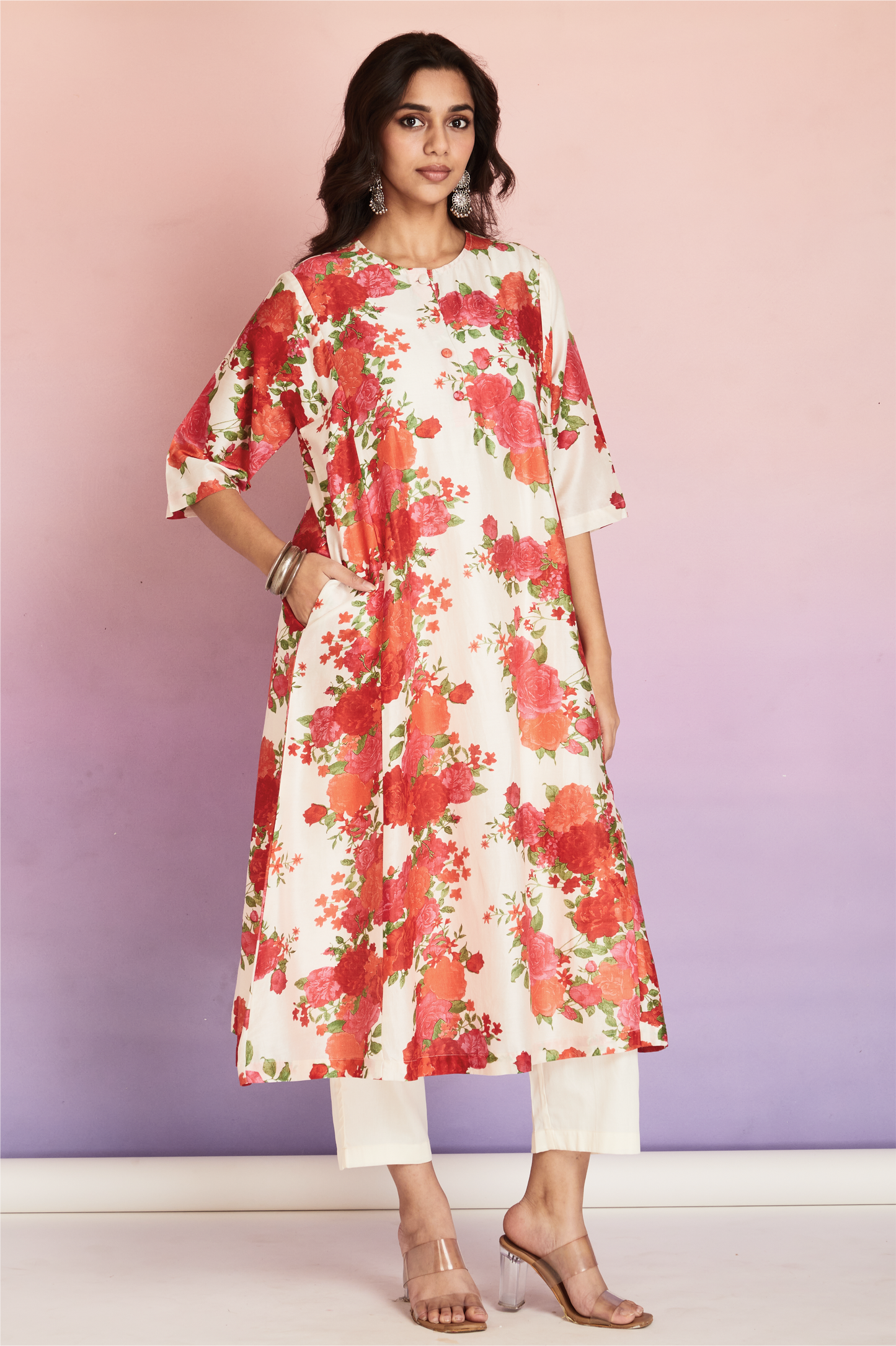 ROZA KURTA SET