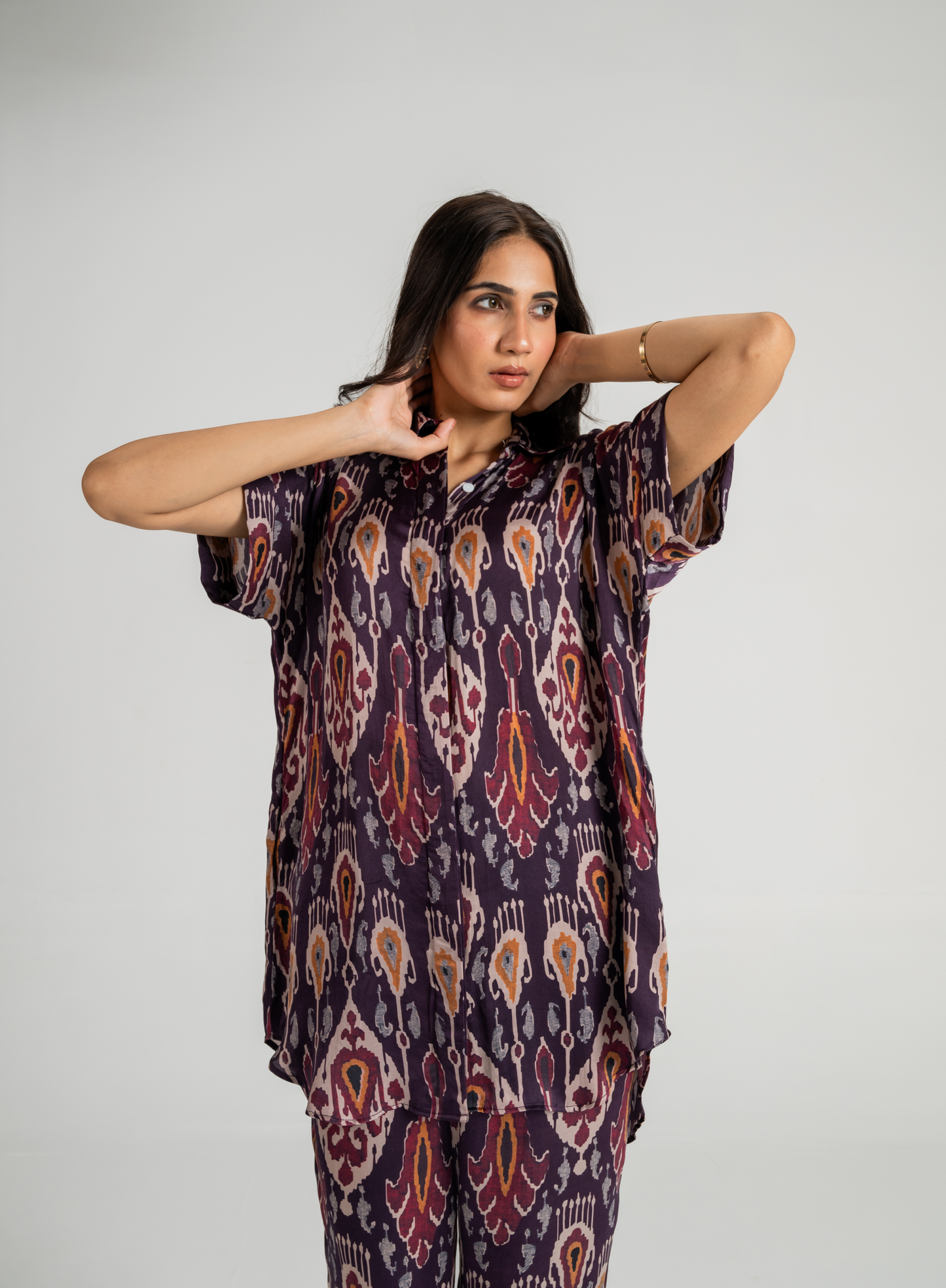 Moonlight Ikat Tunic Set