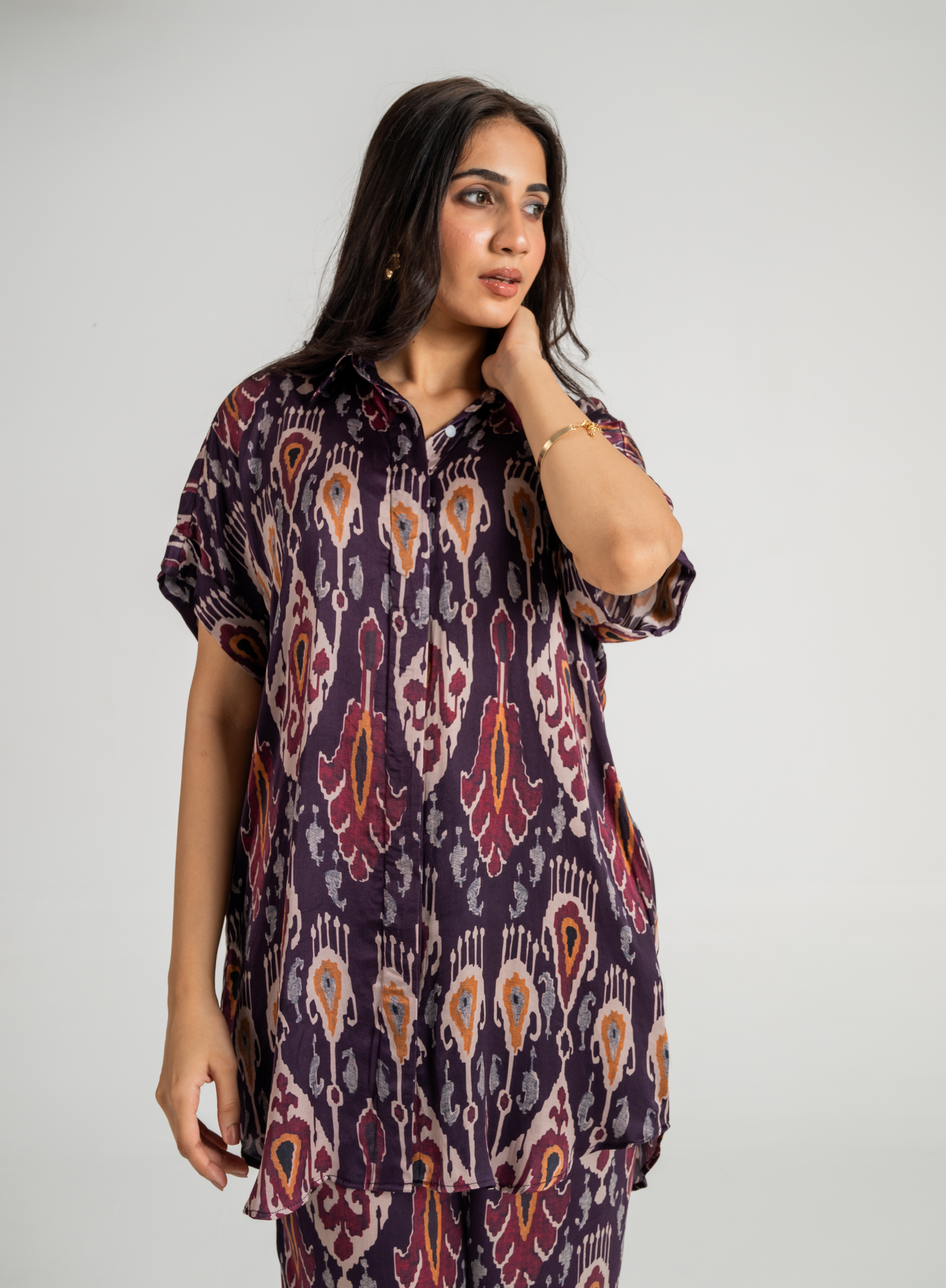 Moonlight Ikat Tunic Set