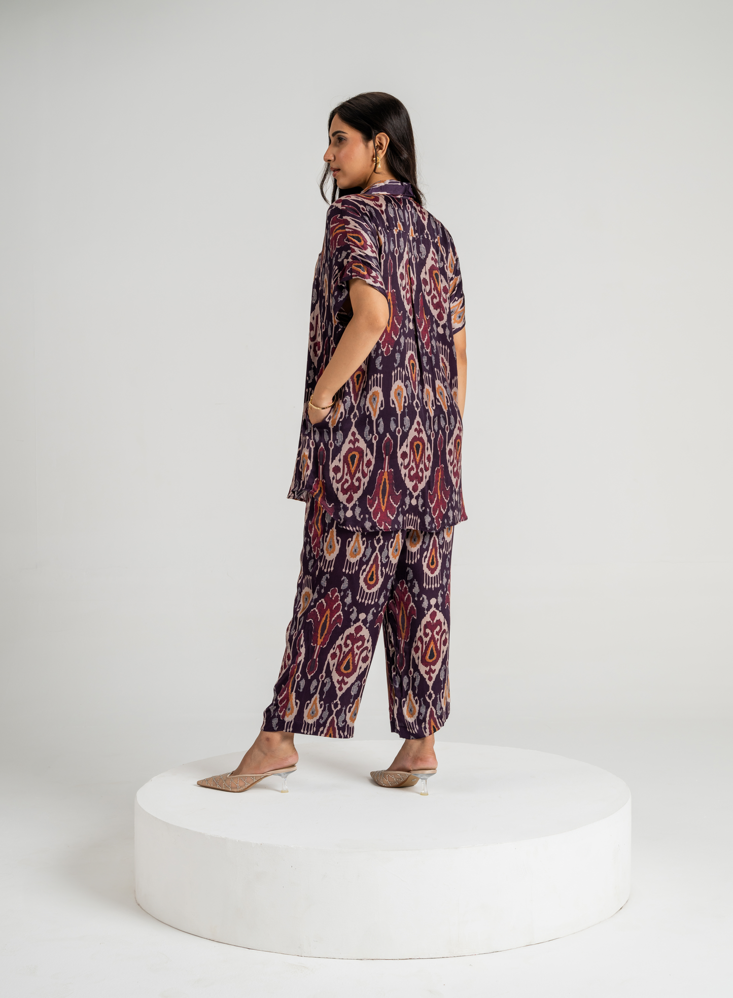 Moonlight Ikat Tunic Set