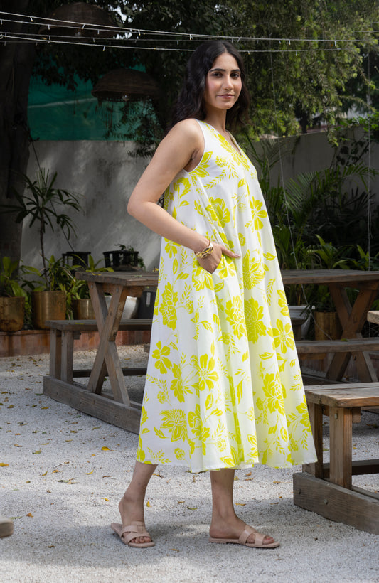 Summer Fling Dress- White